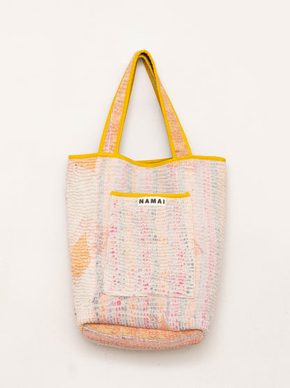 The Xoti II Zero-Waste Quilted Kantha Bag