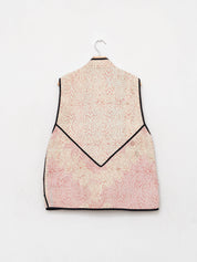 The Ladhiya Quilted Patchwork Kantha Vest