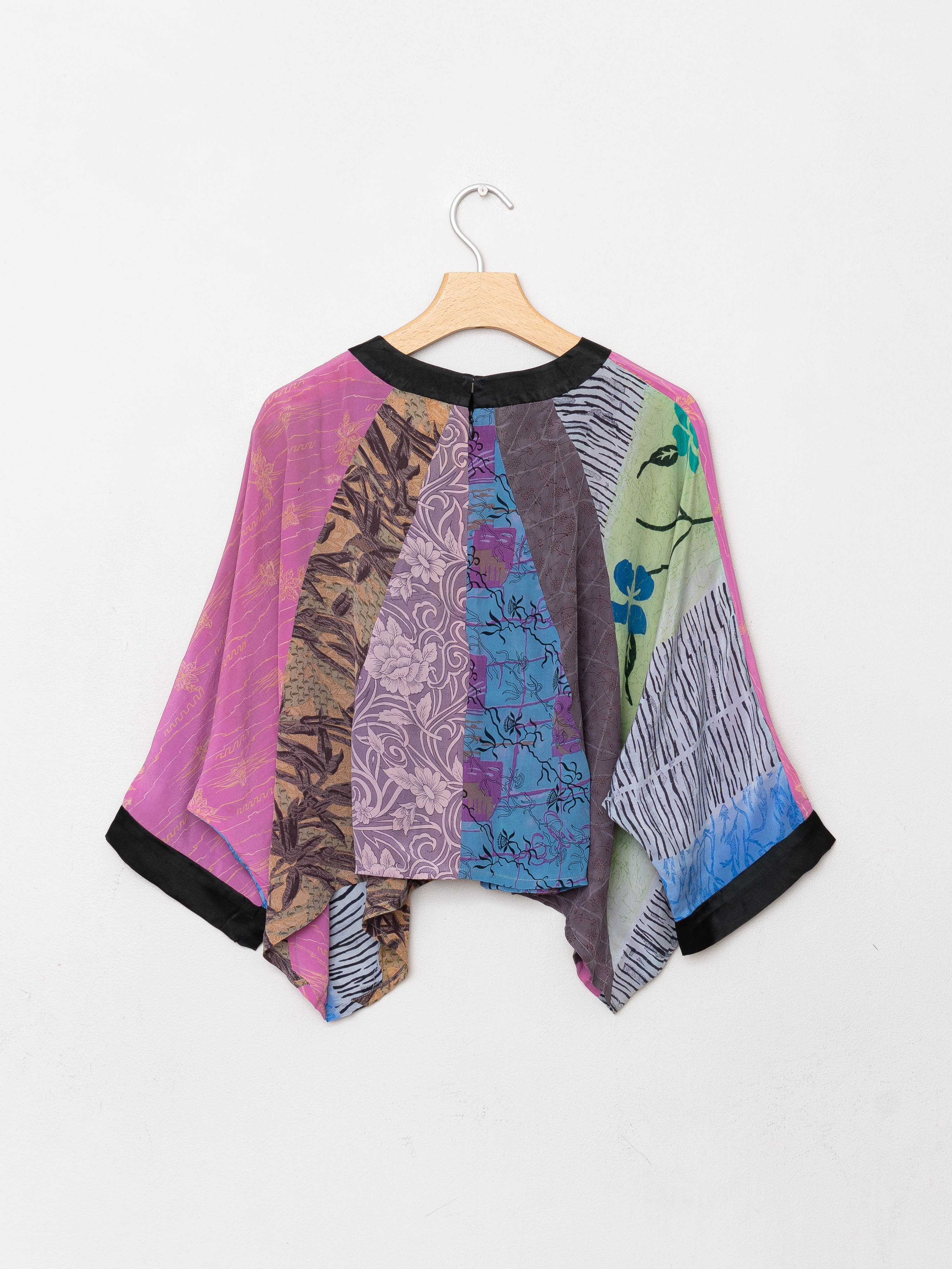 The Simmy Top  - One Size - Upcycled Silk