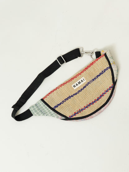 The Faiza Quilted Kantha Belt Bag