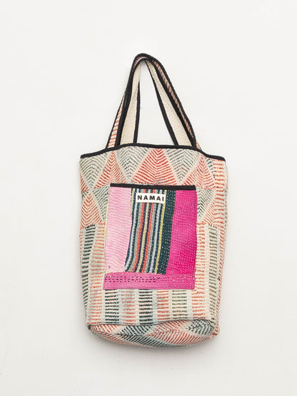 The Xoti II Zero-Waste Quilted Kantha Bag