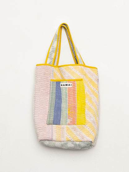 The Xoti II Zero-Waste Quilted Kantha Bag