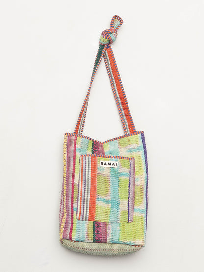 The Xoti II Zero-Waste Quilted Kantha Bag