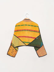 The Kaira Cropped Quilted Patchwork Kantha Jacket Wholesale