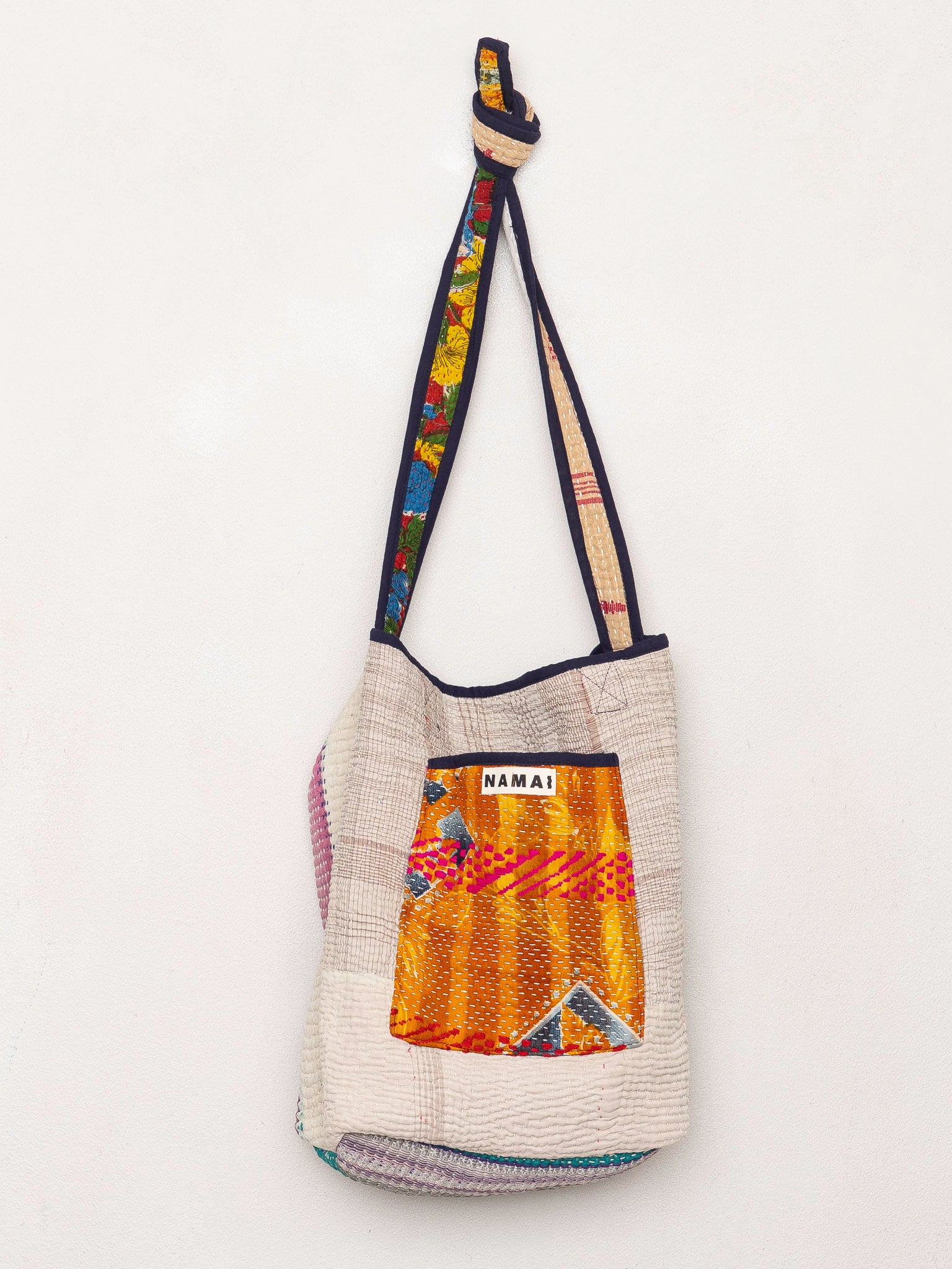 The Xoti II Zero-Waste Quilted Kantha Bag