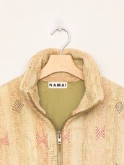 The Shira Quilted Puffer Bomber Jacket