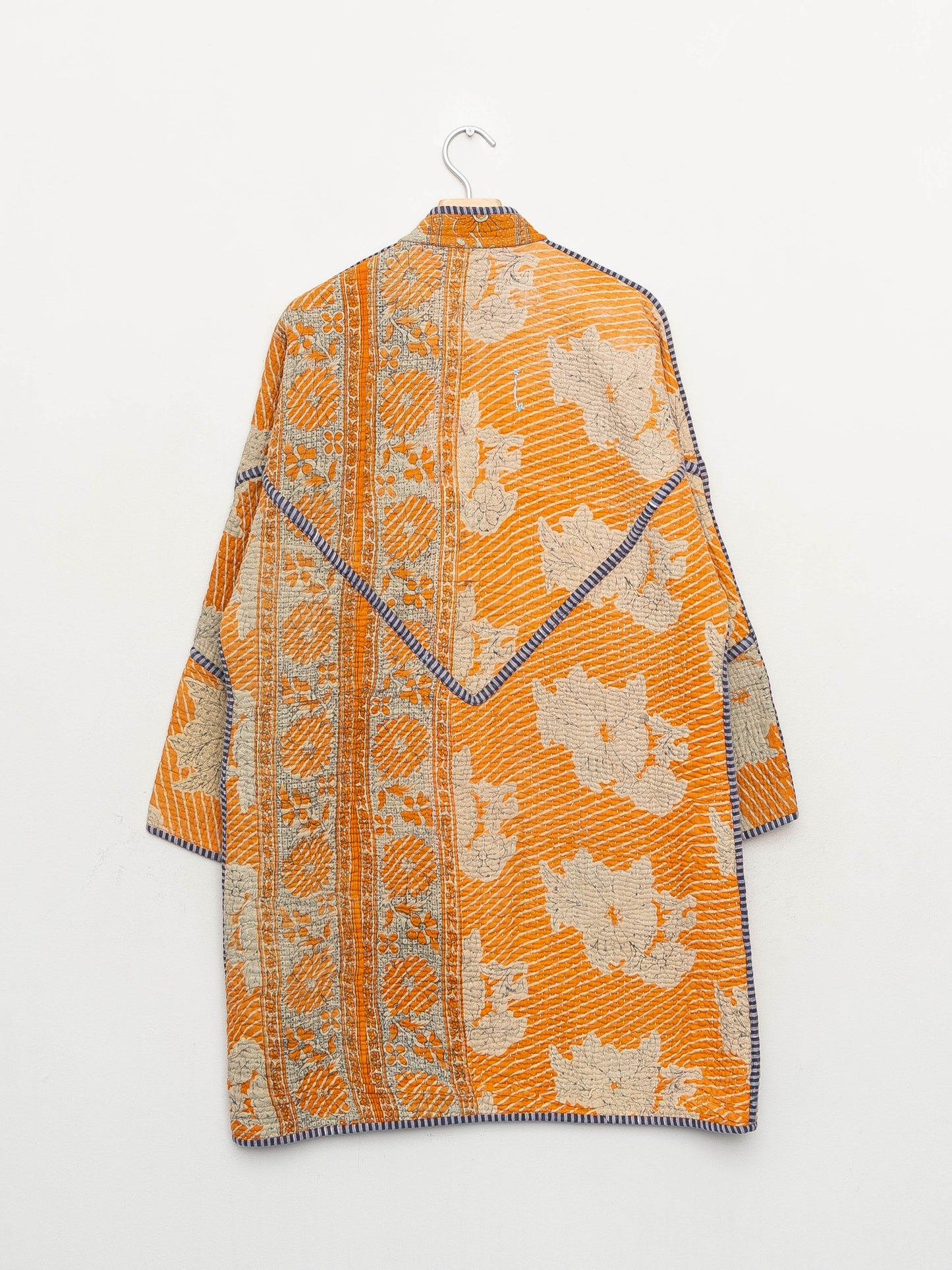 The Sai Quilted Patchwork Kantha Coat