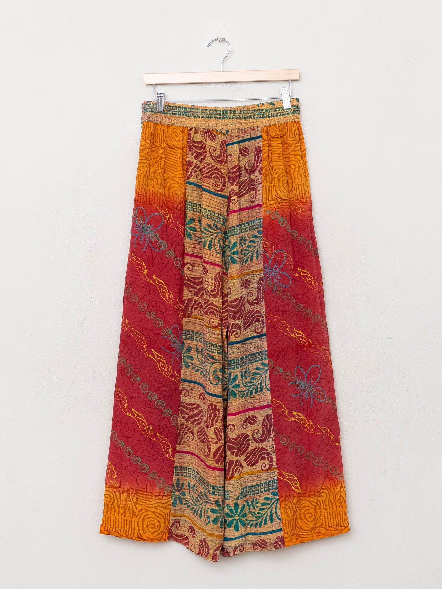 The Nayan Pant - Medium - Upcycled Silk