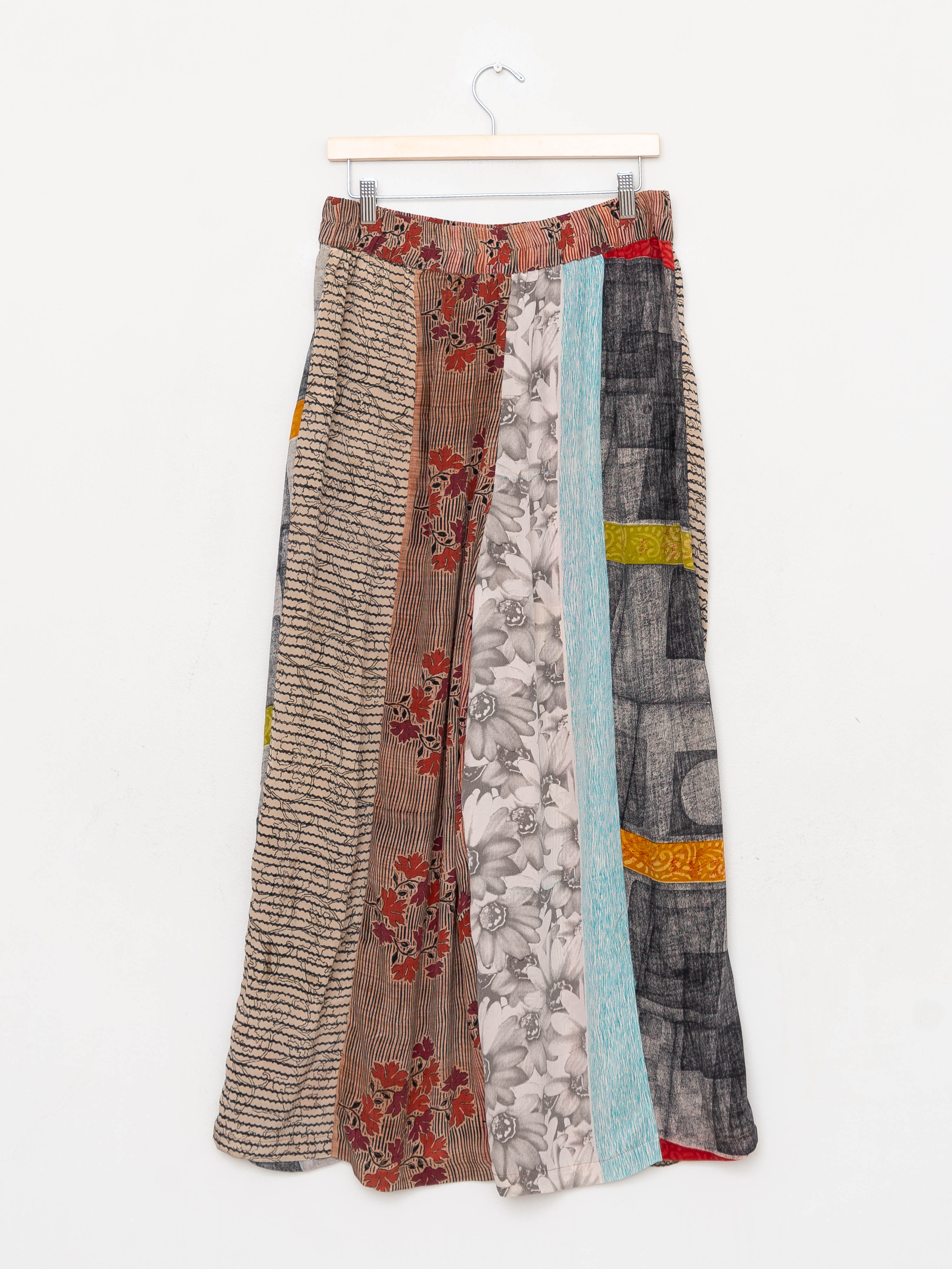 The Nayan Pant - Large - Upcycled Silk