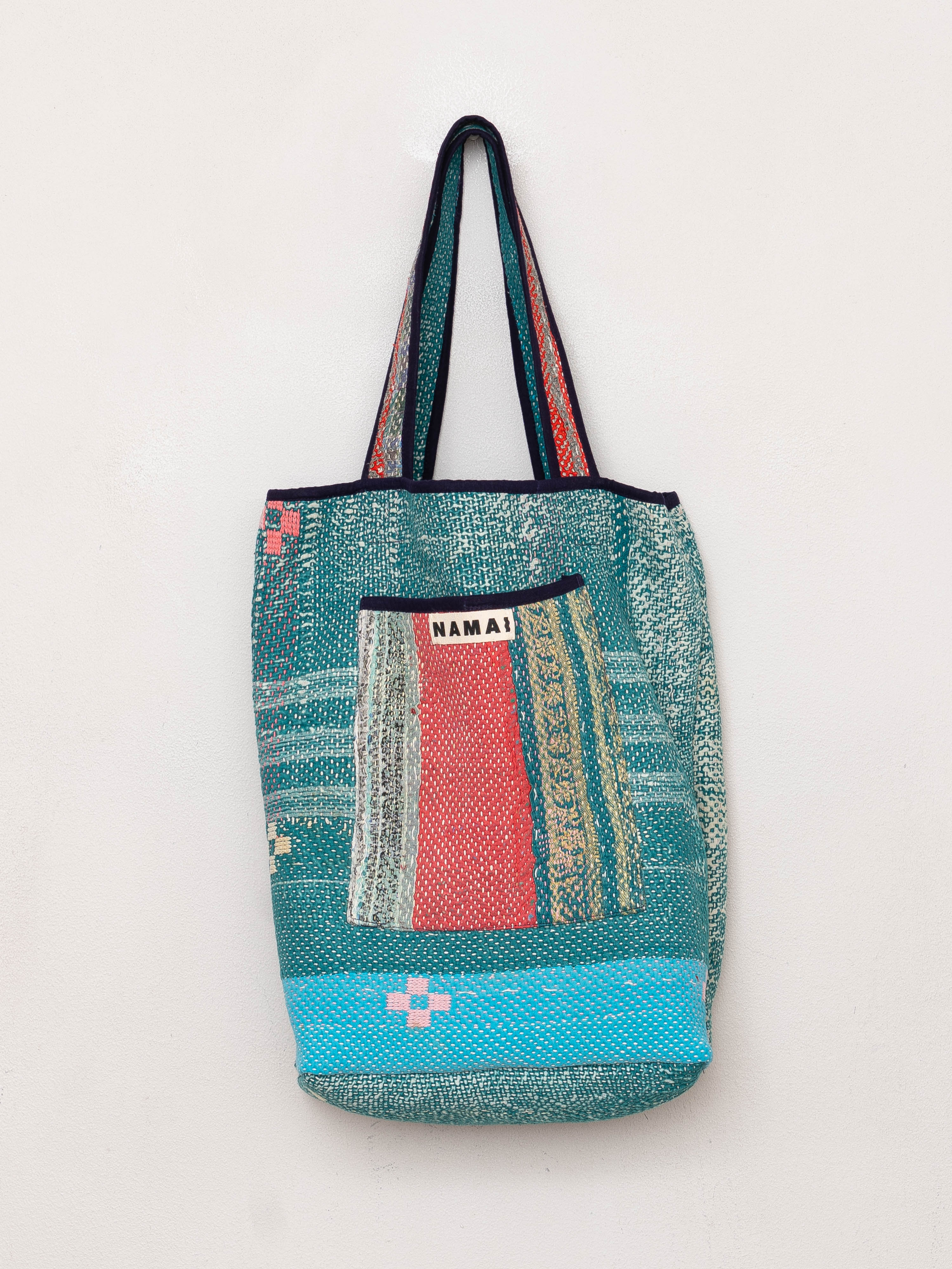 The Xoti II Zero-Waste Quilted Kantha Bag