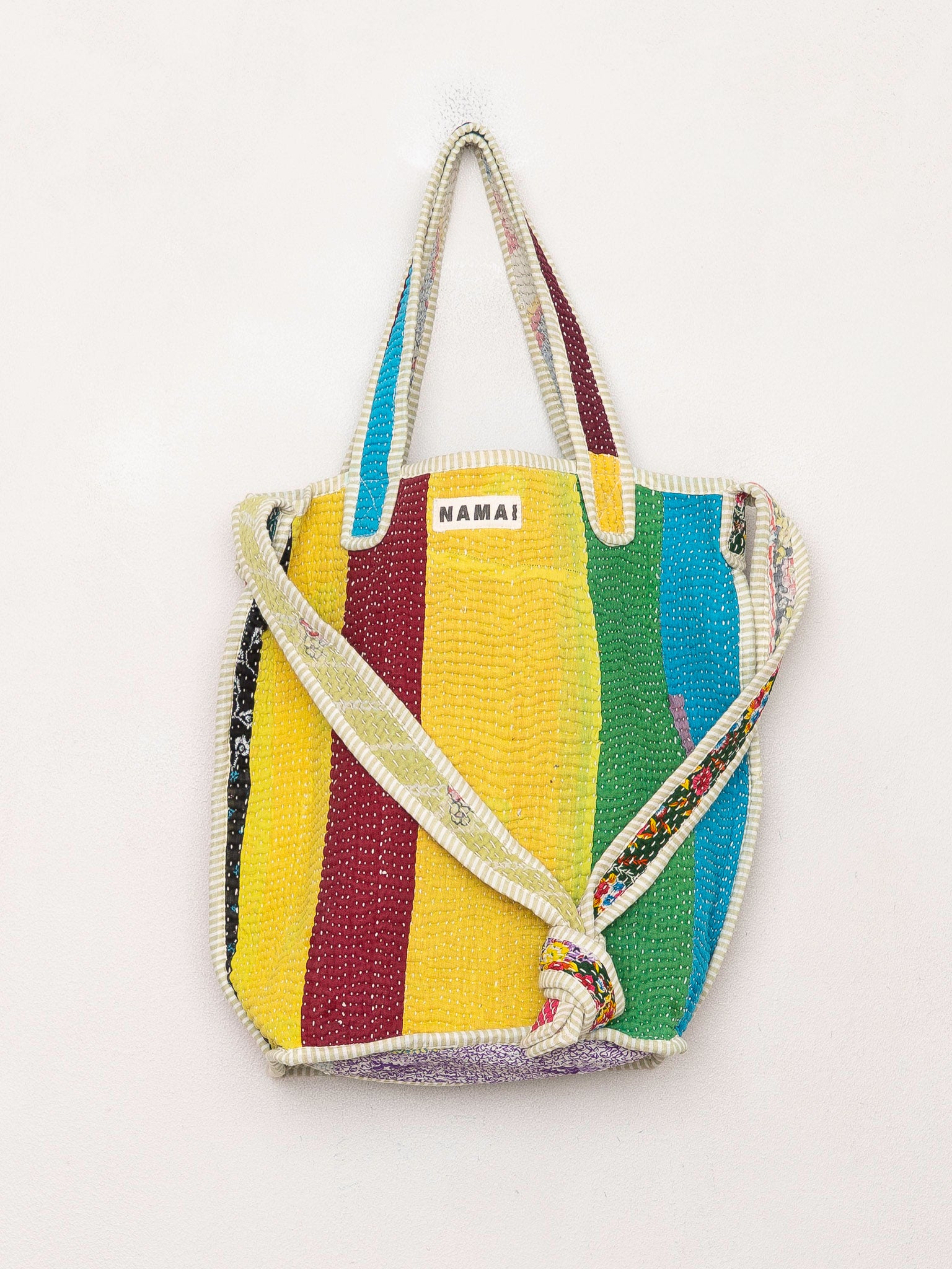 The Xoti II Zero-Waste Quilted Kantha Bag