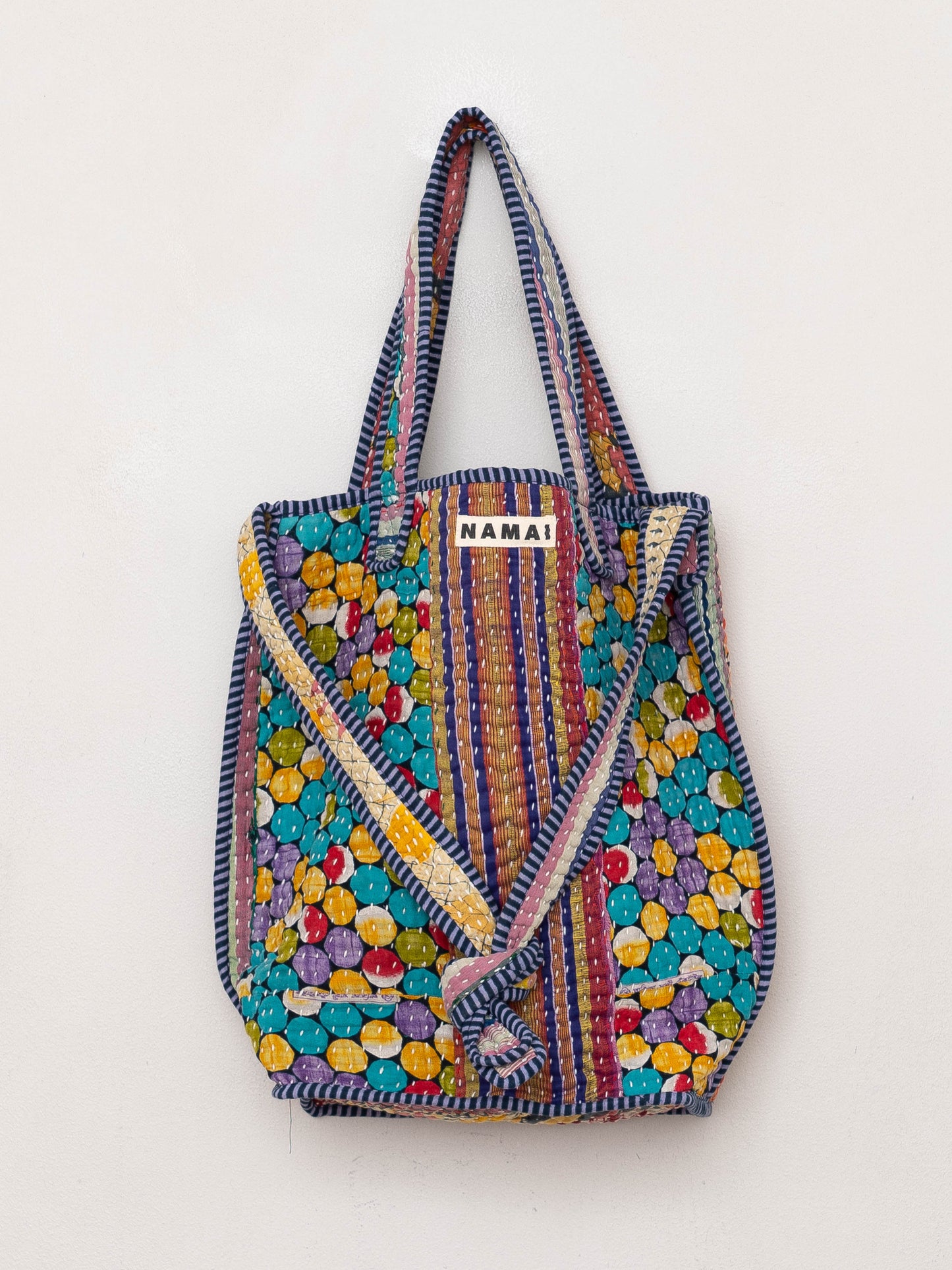 The Xoti II Zero-Waste Quilted Kantha Bag