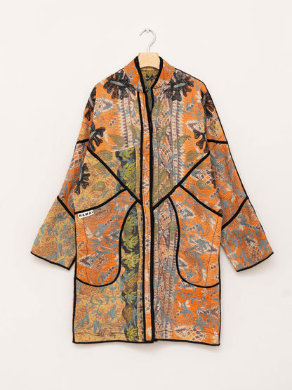 The Sai Suzani Quilted Kantha Coat