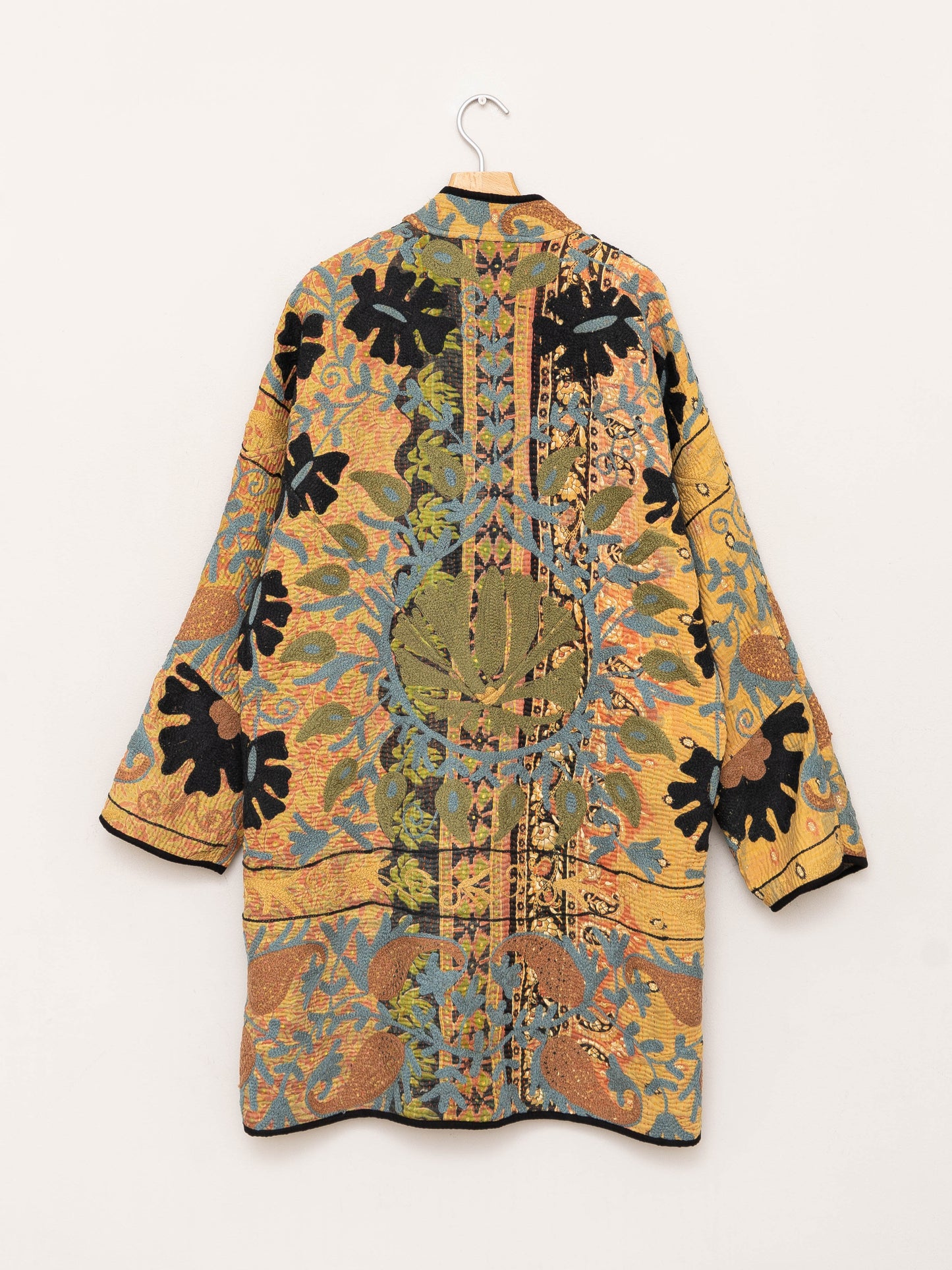 The Sai Suzani Quilted Kantha Coat