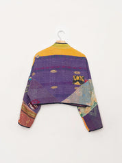 The Kaira Cropped Quilted Patchwork Kantha Jacket Wholesale
