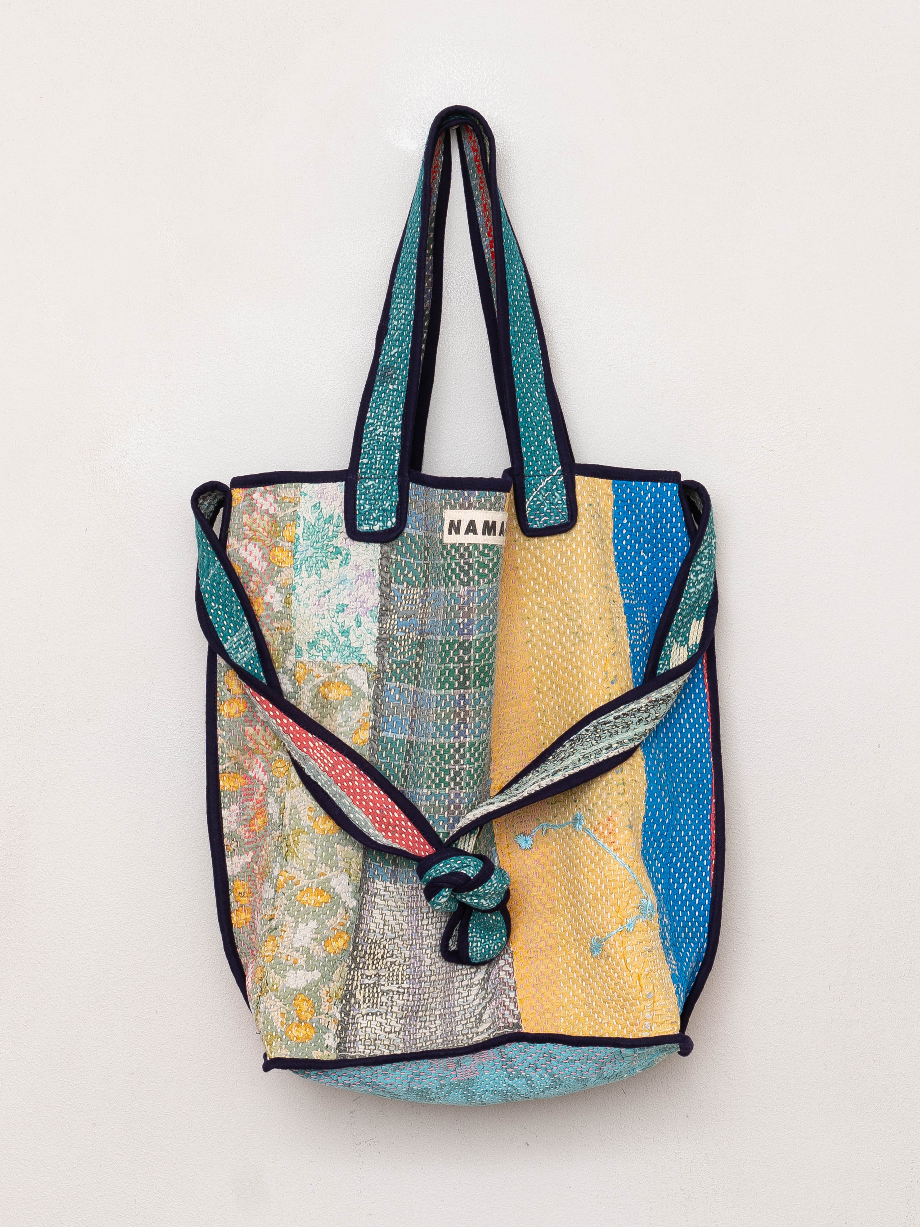 The Xoti II Zero-Waste Quilted Kantha Bag