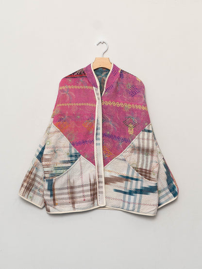 The Ladhiya Suzani Quilted Kantha Jacket