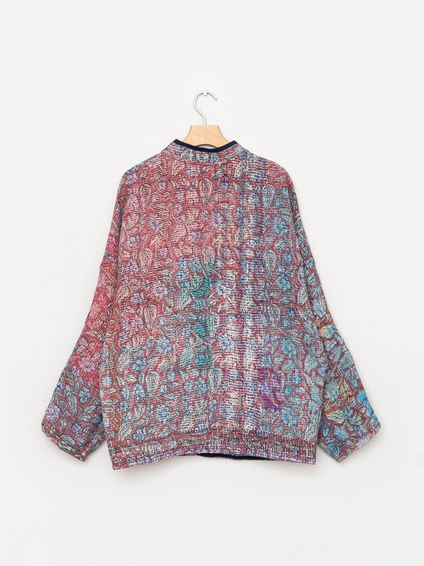 The Ishani Quilted Plant Dyed Kantha Jacket