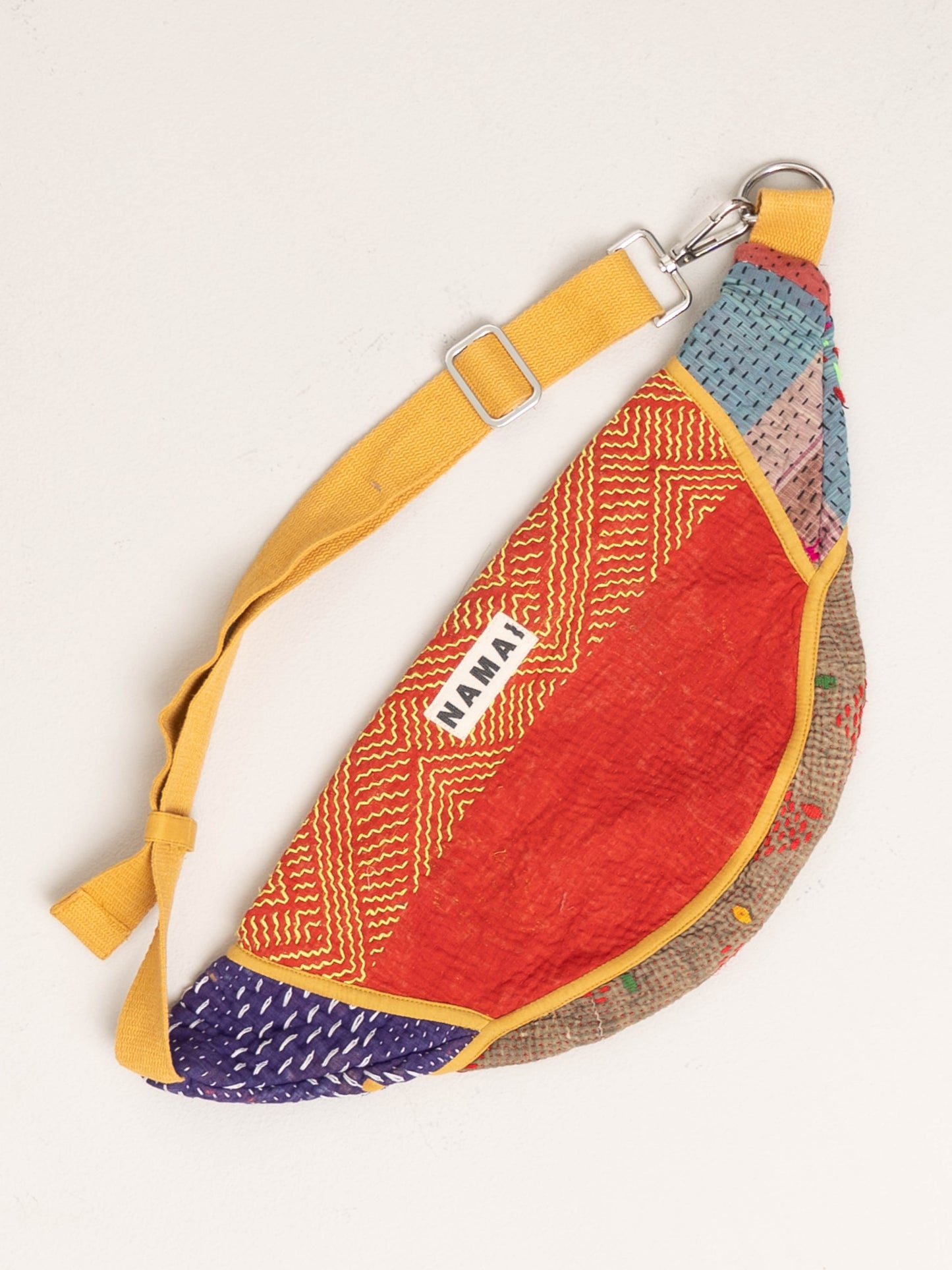 The Faiza Quilted Kantha Belt Bag