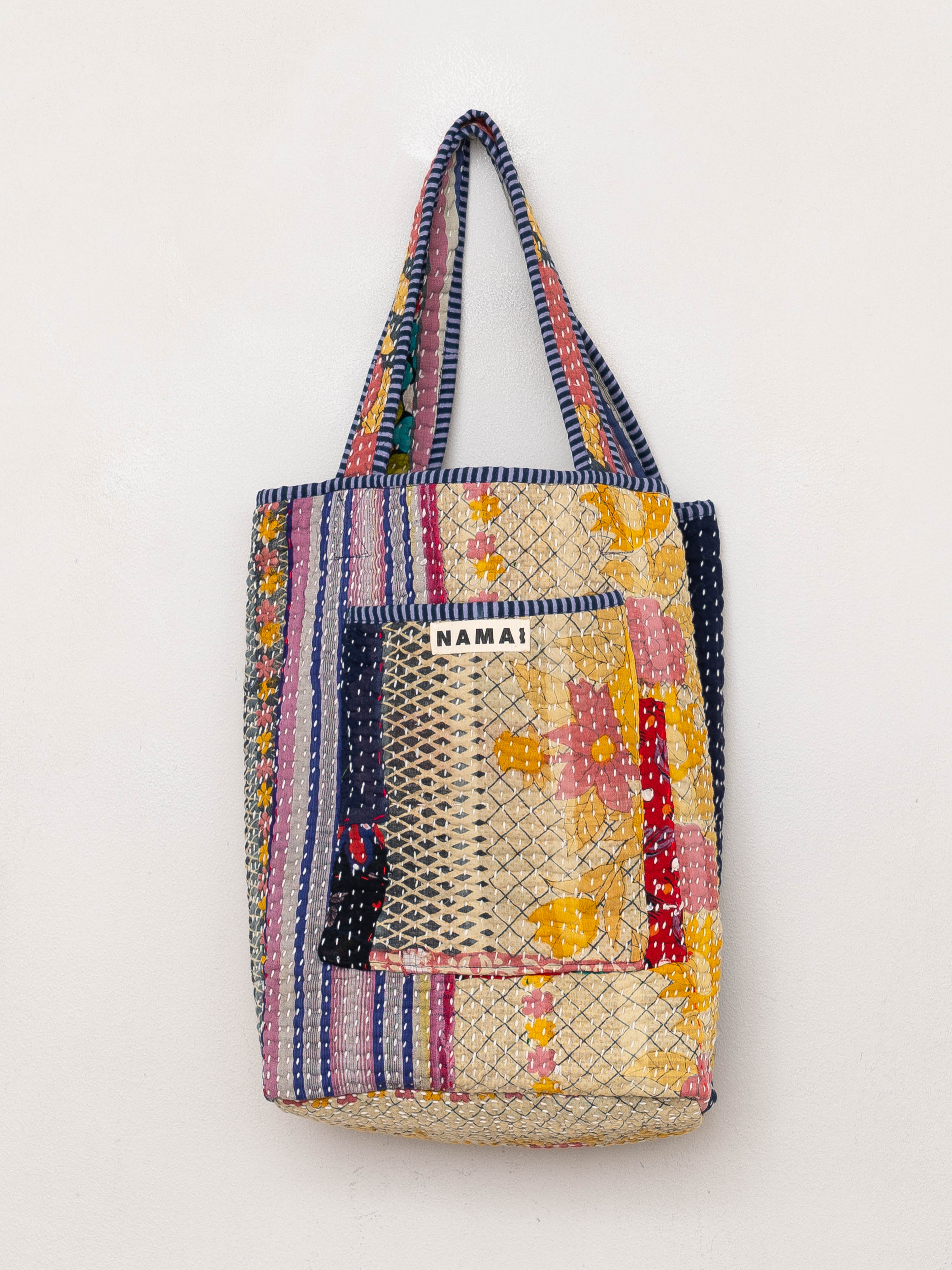 The Xoti II Zero-Waste Quilted Kantha Bag