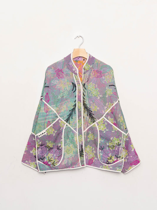 The Ladhiya Suzani Quilted Kantha Jacket