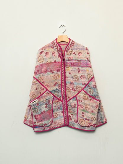 The Ladhiya Suzani Quilted Kantha Jacket