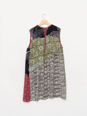 The Anan Short Dress  - Medium / Large - Upcycled Silk