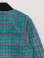 The Veda Quilted One-of-a-Kind Bomber Jacket - Medium