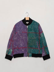 The Veda Quilted One-of-a-Kind Bomber Jacket - Medium