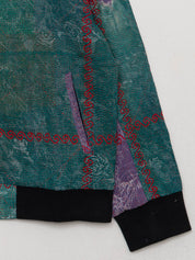 The Veda Quilted One-of-a-Kind Bomber Jacket - Medium