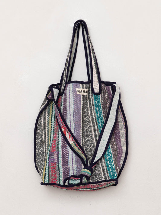 The Xoti II Zero-Waste Quilted Kantha Bag