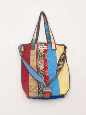 The Xoti II Zero-Waste Quilted Kantha Bag