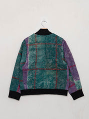 The Veda Quilted One-of-a-Kind Bomber Jacket - Medium