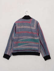 The Veda Quilted One-of-a-Kind Bomber Jacket - Large