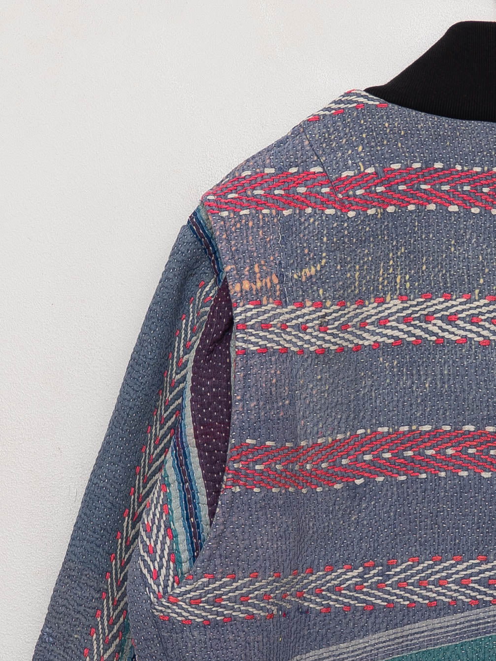 The Veda Quilted One-of-a-Kind Bomber Jacket - Large