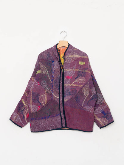 The Ladhiya Suzani Quilted Kantha Jacket
