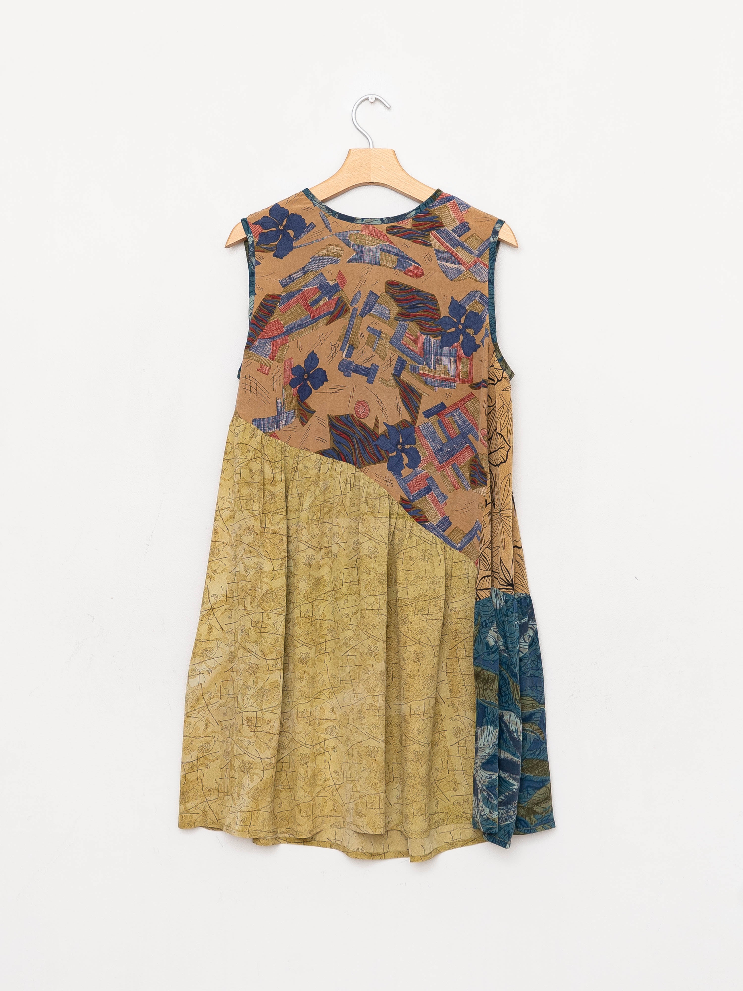 The Anan Short Dress  - Extra Small / Small - Upcycled Silk