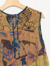 The Anan Short Dress  - Extra Small / Small - Upcycled Silk