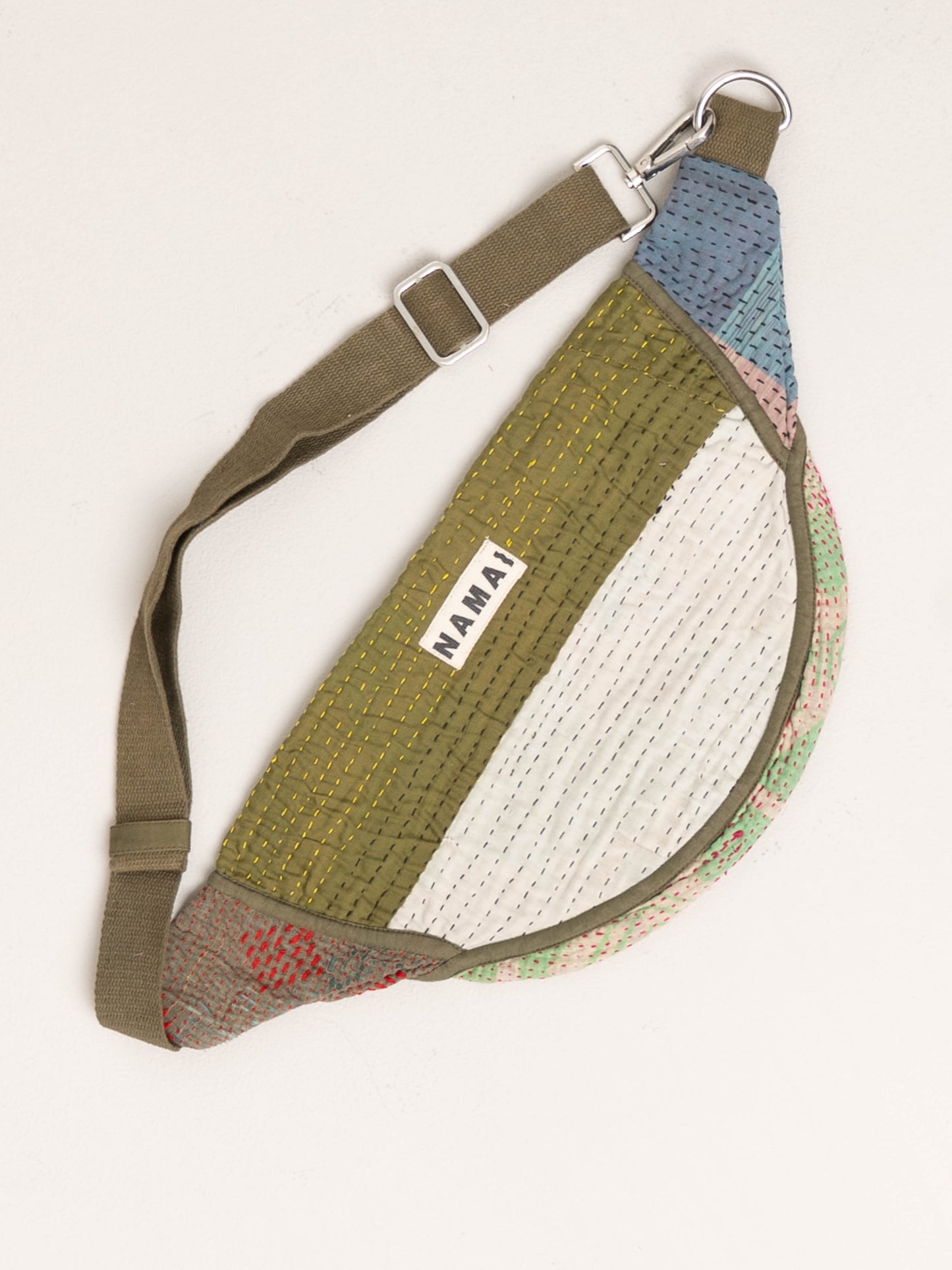 The Faiza Quilted Kantha Belt Bag