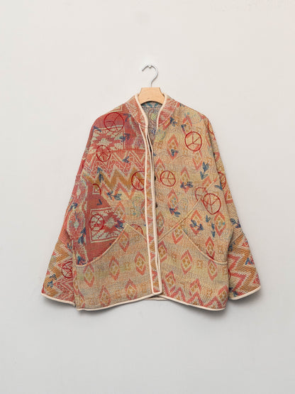 The Ladhiya Suzani Quilted Kantha Jacket