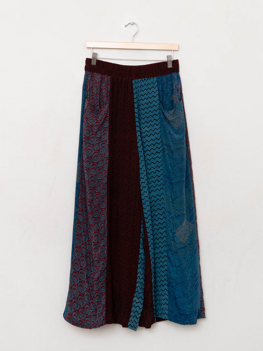 The Nayan Pant - Medium - Upcycled Silk
