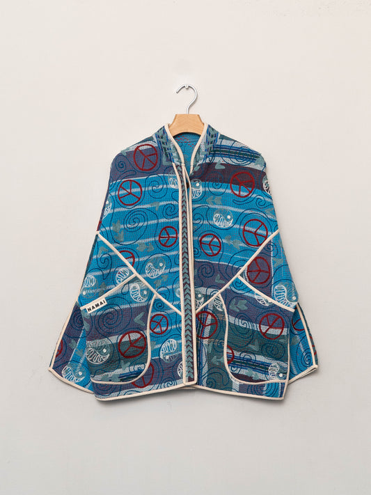 The Ladhiya Suzani Quilted Kantha Jacket