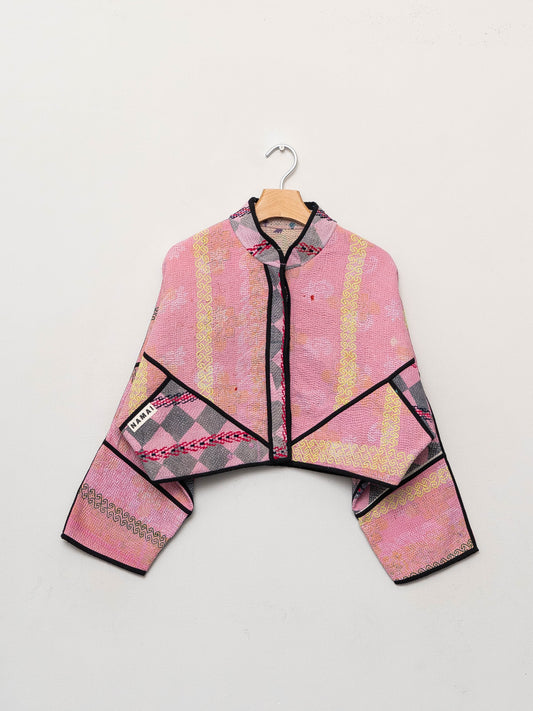 The Kaira Cropped Patchwork Kantha Jacket Wholesale