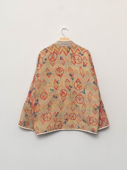 The Ladhiya Suzani Quilted Kantha Jacket