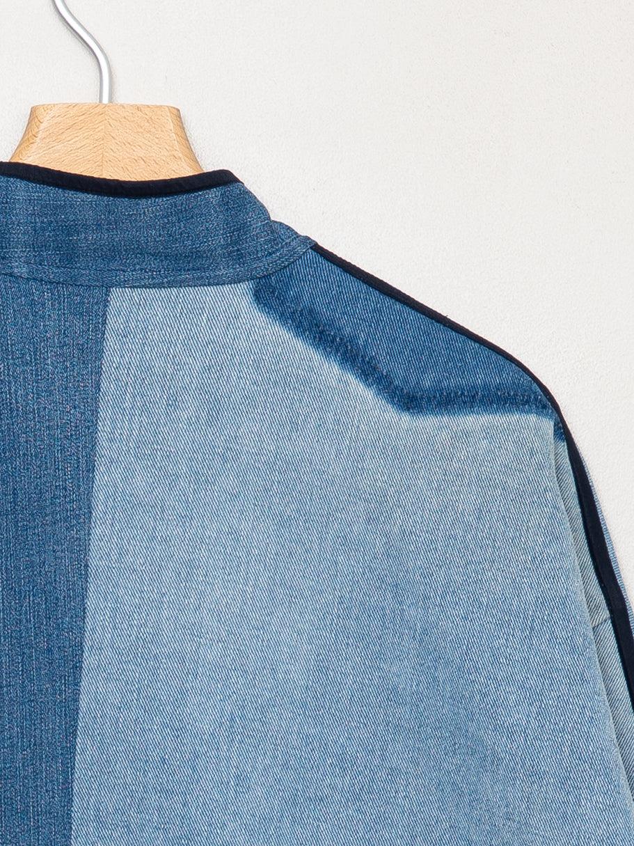 The Kaira Cropped Denim Jacket - Large - Wholesale