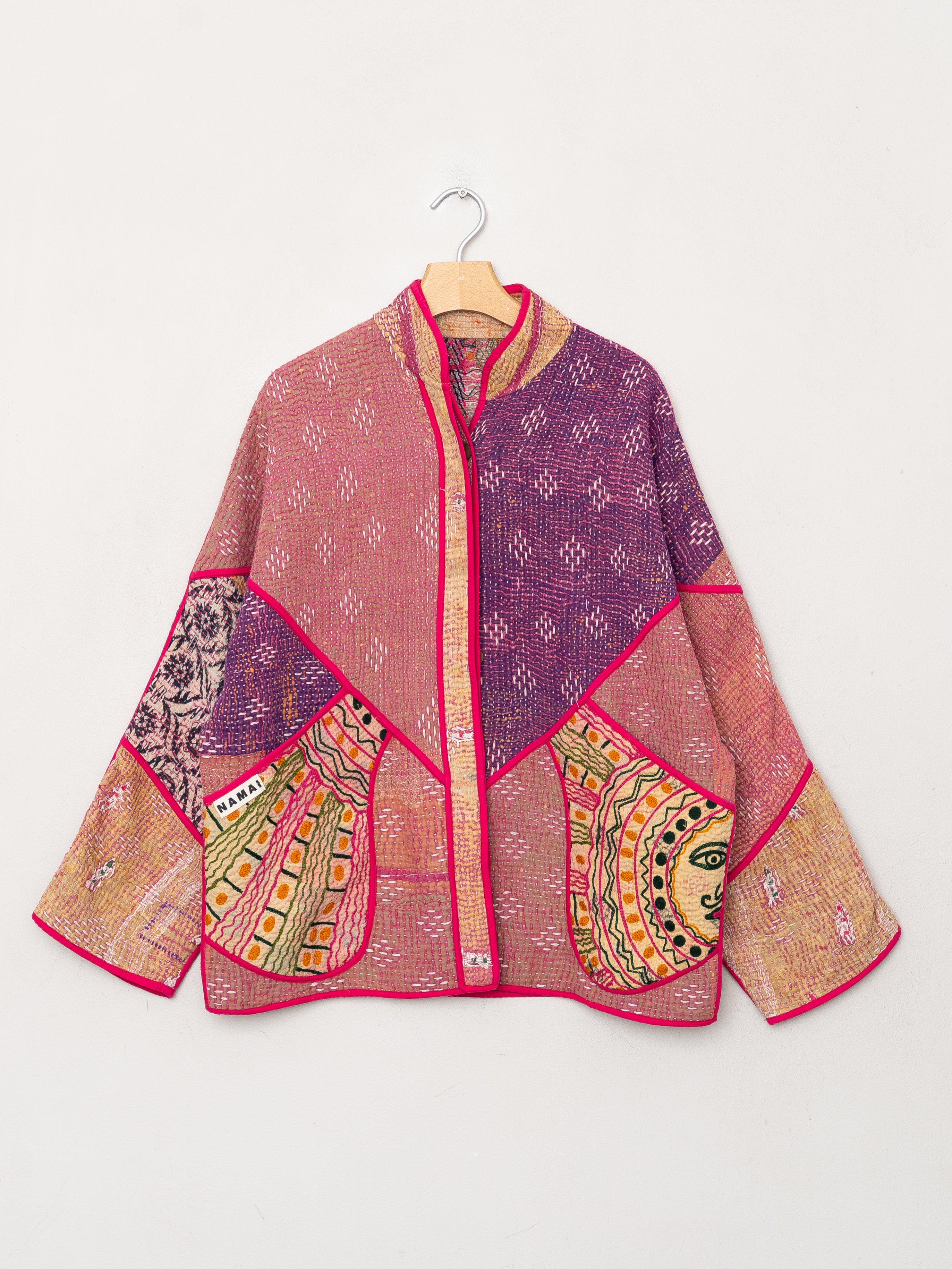 The Ladhiya Suzani Quilted Kantha Jacket
