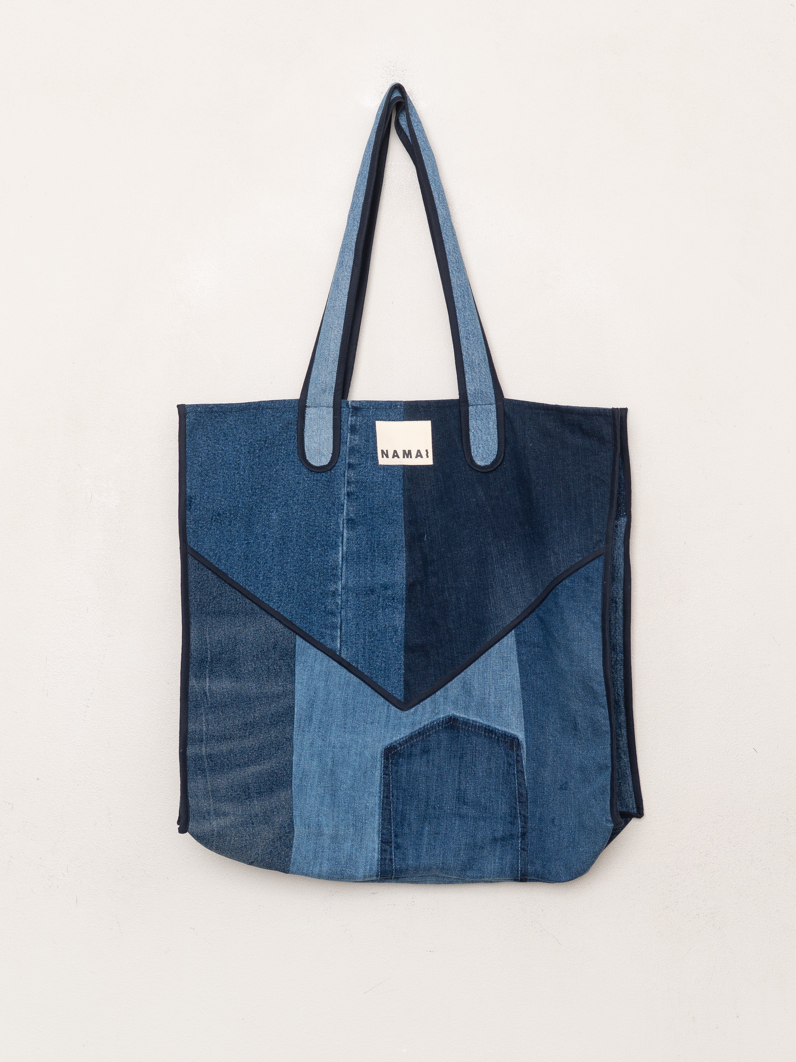 The Pasha Carryall Denim Tote Bag