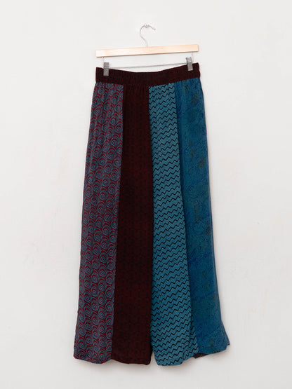 The Nayan Pant - Medium - Upcycled Silk
