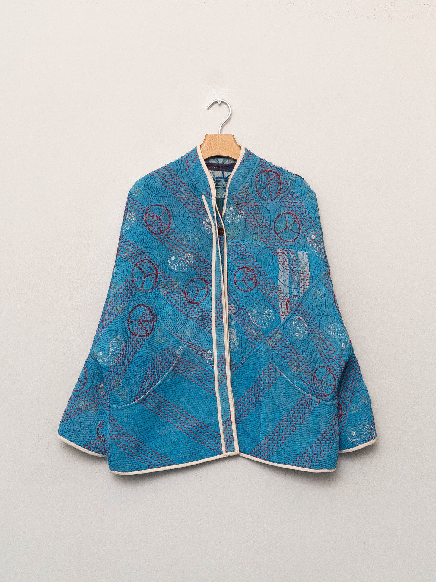 The Ladhiya Suzani Quilted Kantha Jacket