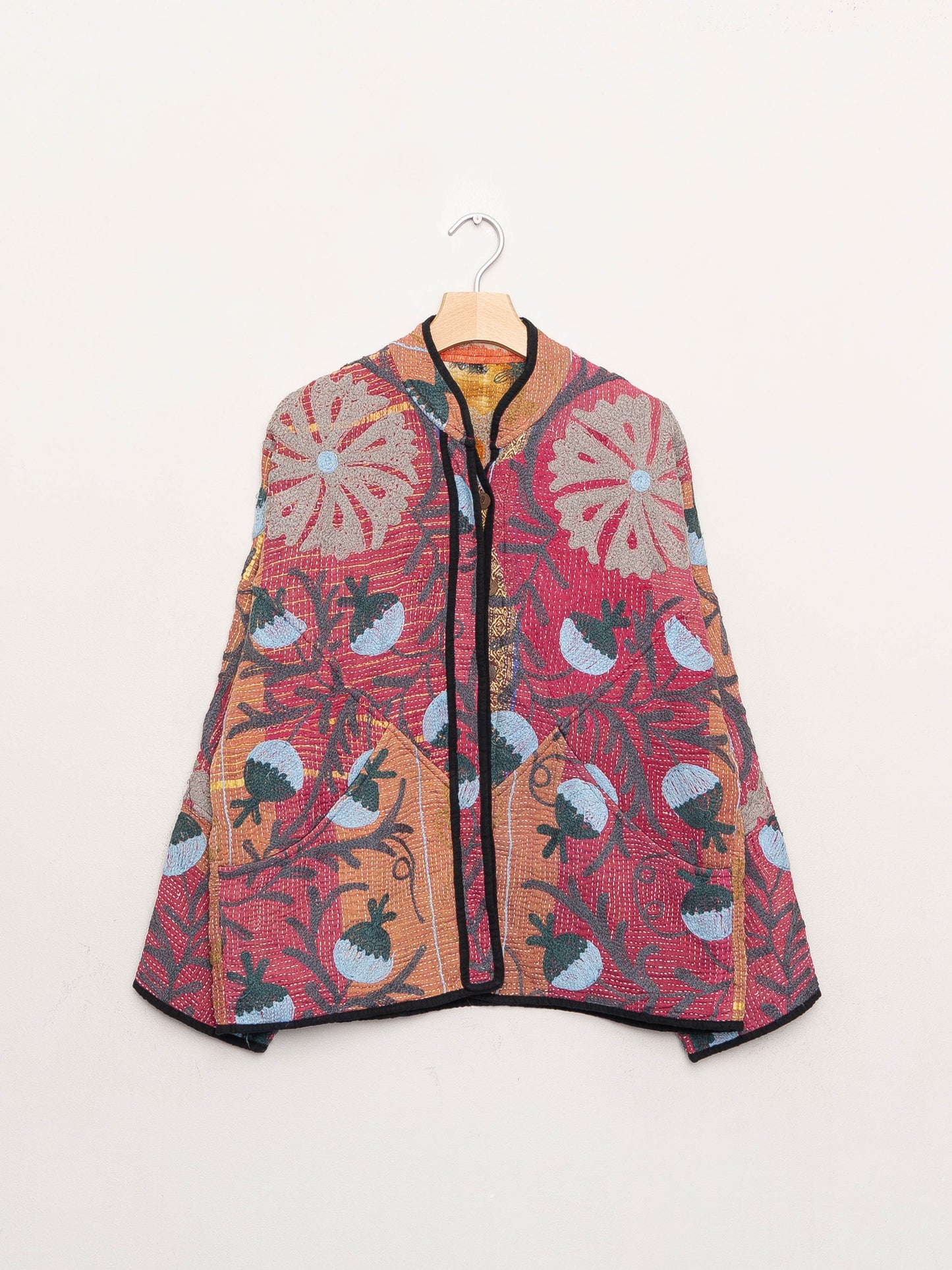 The Ladhiya Suzani Quilted Kantha Jacket